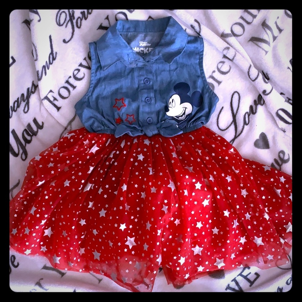 Disney Junior Denim Mini Mouse Dress